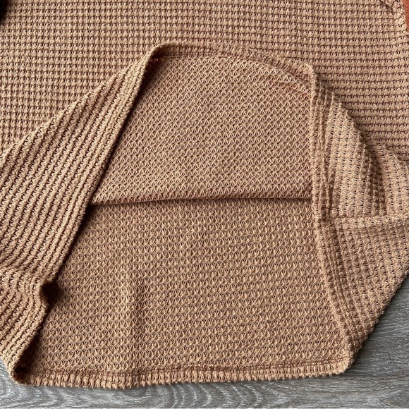 Lemon Tree Patchwork Earth Tone Long Sleeve Top - Picture 11 of 14